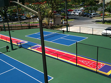 versacourt shuffleboard court